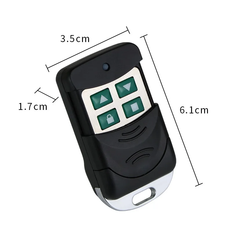 Interruptor RF de 433Mhz, Control remoto Universal para puerta de garaje, Motor de cadena, Mini transmisor, receptor, asistente de trabajo inteligente para el hogar