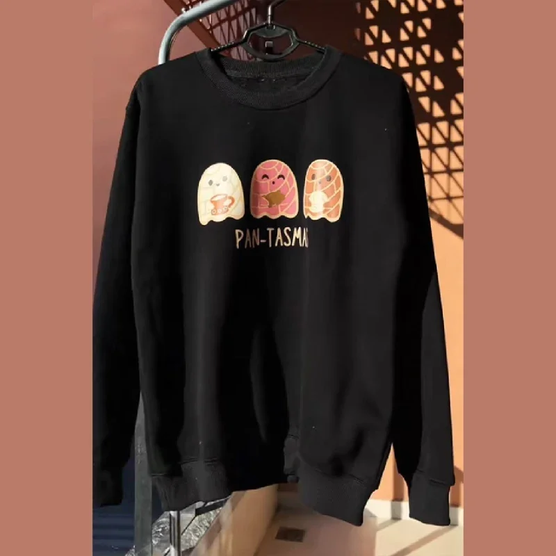 

Halloween Ghost Pattern Sweatshirt For Women O Neck Long Sleeve Holiday Pullover 2025 New Lady Autumn Party Hoodie Outwear