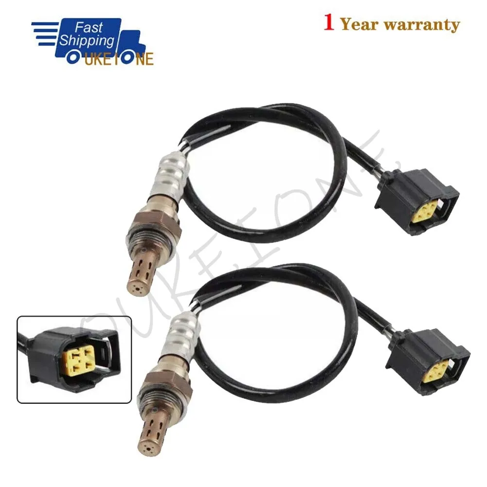 2 Buah Sensor Oksigen O2 untuk 2004 2005 2006 2007 Dodge Caravan & Chrysler Pt Cruiser Hulu Hilir OEM 234-4274, 234-4588