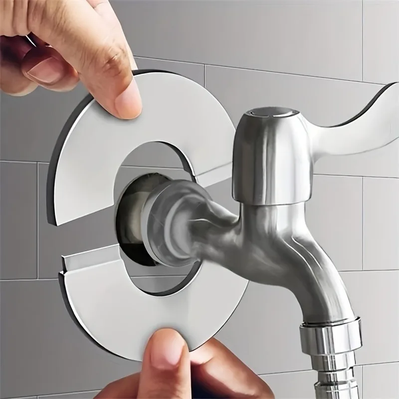 Faucet Decorative Cover Plate, Specially Designed to Cover Wall Mounted Faucet Openings, Air Conditioning Ducts, Etc