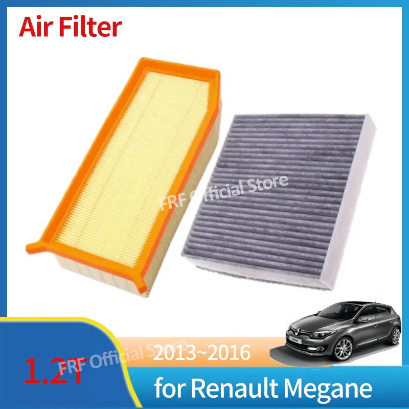 

1.2T for Renault Megane III 3 2016 2015 2014 2013 Hatchback Accessories Air Filter Intake Engine Conditioner Filter Grid Parts