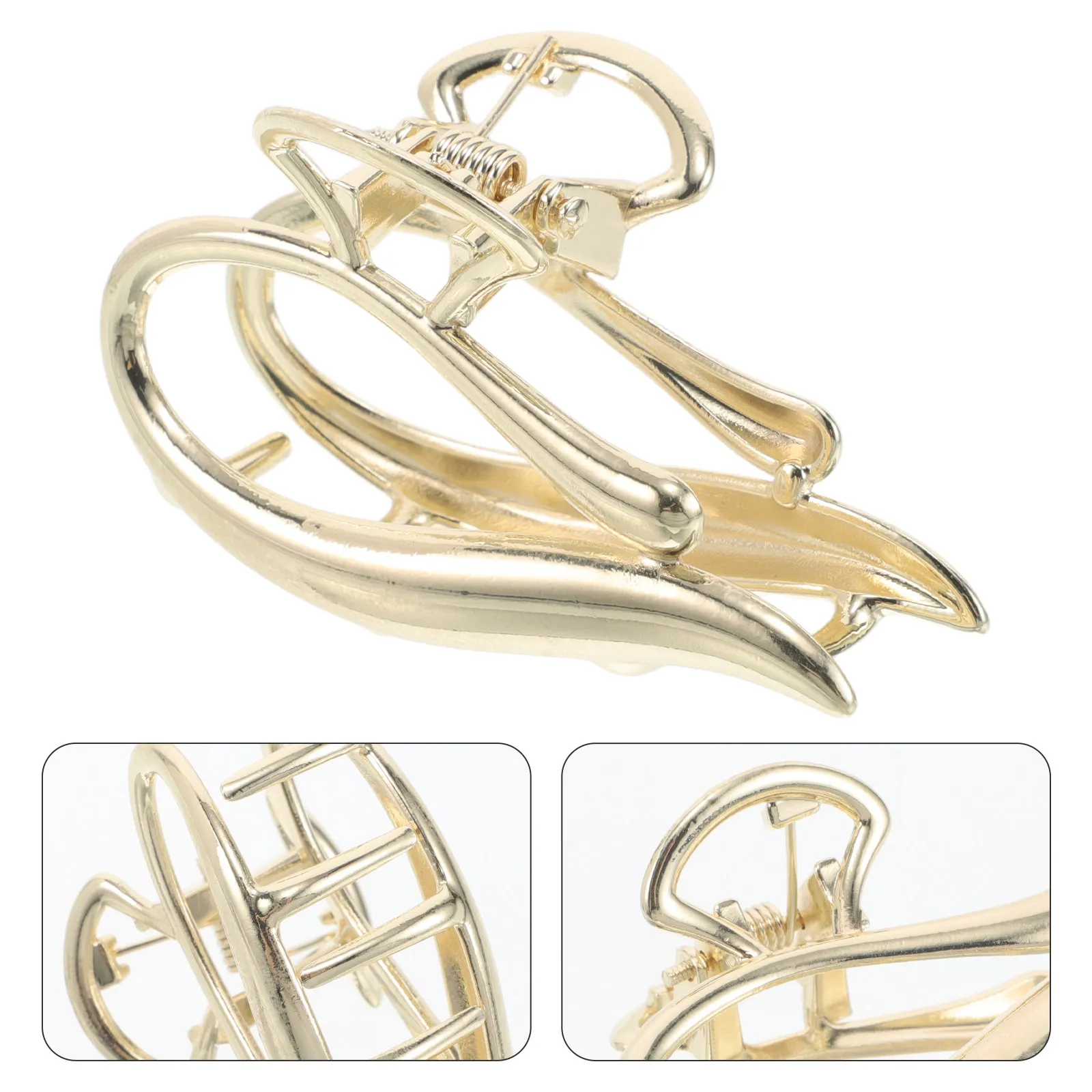 

Elegant Hair Claw Clips for Women Nonslip Ponytail Holder Stylish Small Claw Clips for Short Thick Hair Fashion Accessories