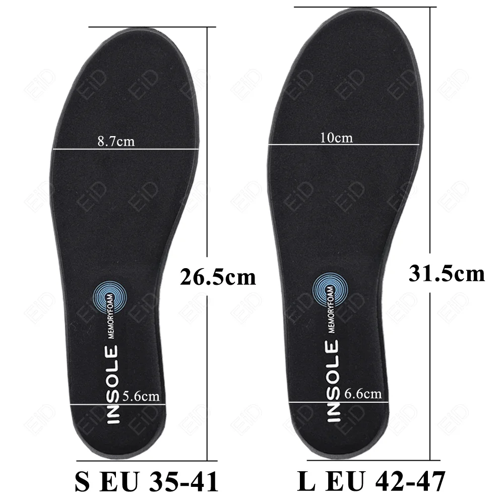 EiD Memory Foam Sport Insoles Super Soft High Elasticity Shoe Pad Anti-pain Deodorant Cushion Arch Support Running Insole Unisex