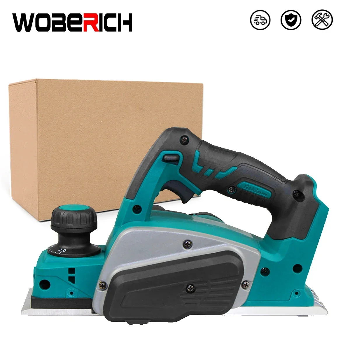 

Rechargeable Electric Planer Cordless Hand Held Wood Cutting Woodworking Fit For Makita 18V Battery Power Tool