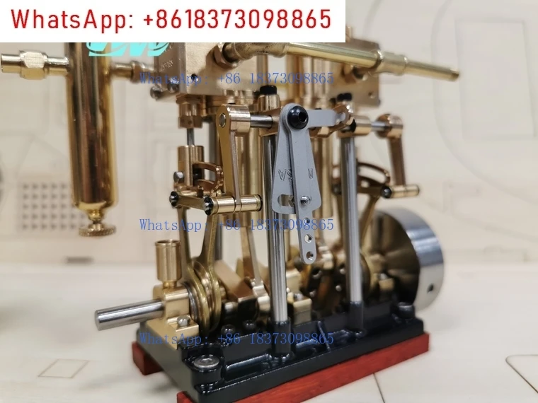 LS3-13s محرك بخاري مزدوج الأسطوانة، محرك بخاري ثلاثي الأسطوانات، عزم دوران عالي، محرك بخاري، محرك بخاري نموذجي