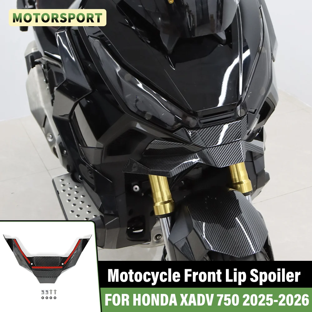 

Motocycle Front Lip Spoiler FOR HONDA XADV 750 X-ADV750 2025 2026 New Aerodynamic Wing Naked Front Beak Fairing Cowl Accessories