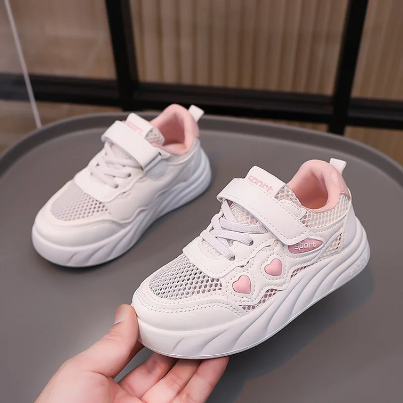 

Children's Spring Sports Shoes–Anti-Slip &Breathable Casual Versatile Flat-Soled Trendy Sneakers,Mesh Breathable Casual Sneakers