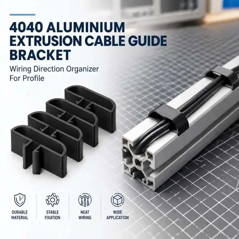 4040 Aluminum Profile Cable Guide Wire Direction Bracket Extrusion Line Cable Runner