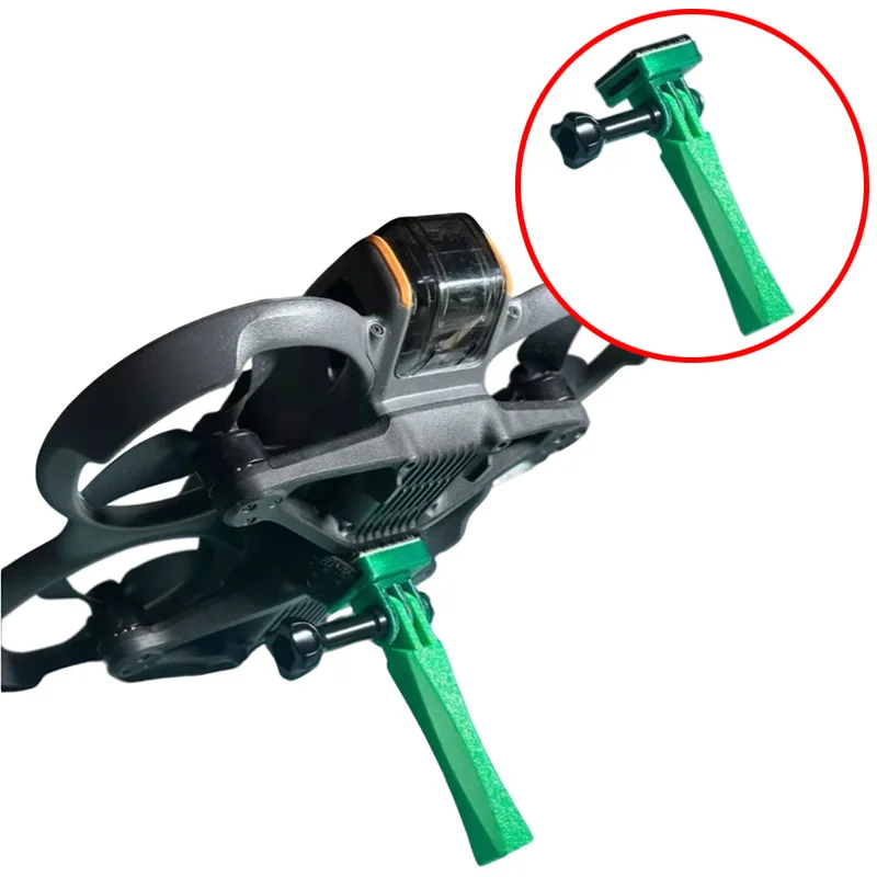 1PCS FPV RC Drone Handheld Stand Strap-Fixed Support Holder Shockproof TPU Connecting Base Action Camera Mount for DJI Avata360