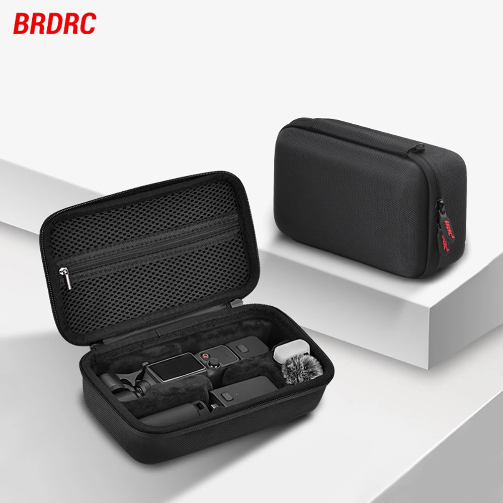 

BRDRC Pocket 4 Carrying Case Handheld Gimbal Accessories Bag for DJI Osmo Pocket 4 Outdoors Travel Handbag Portable Storage Bag