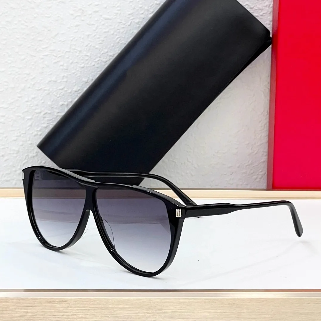 

SL73 New Faion Large Frame Luxury Sunglasses ex Lightweight Resin UV Protection round Face Suitable All Faces