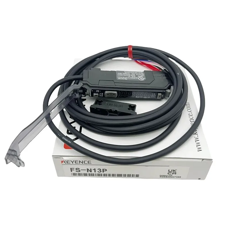 FS-N13P New Original KEYENCE PNP Cable Type Digital Fiber Amplifier, In Stock, Welcome to Inquiry