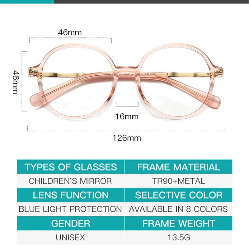 ZIROSAT 20201 Child Glasses Frame for Boys and Girls Kids Eyeglasses Flexible Quality Eyewear Protection Vision Correction