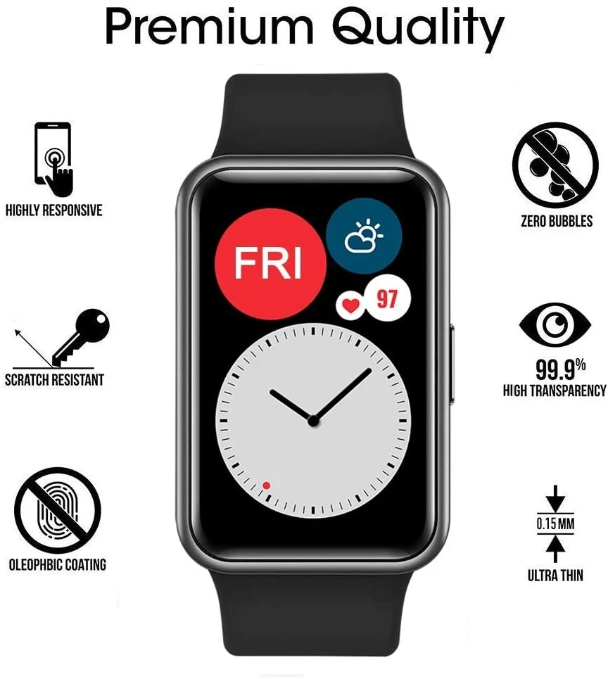 كامل منحني حامي الشاشة فيلم لهواوي باند 6 7 الزجاج المقسى ل الشرف الفرقة 6 ساعة ذكية معصمه فيلم واقية