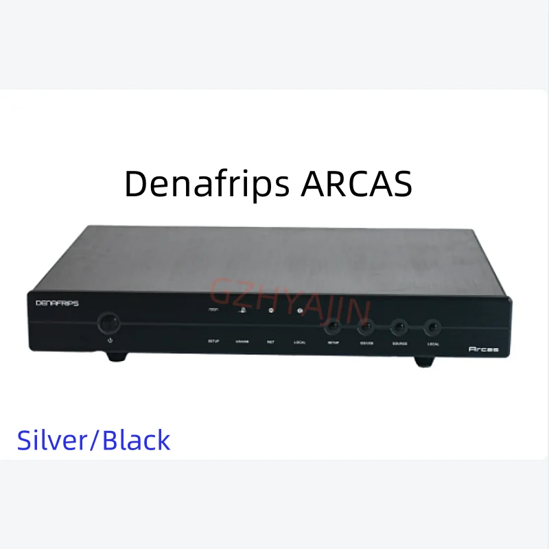 DENAFRIPS Arcas network music player's first streaming media with external clock inputs of 45.1548MHZ and 49.152MHZ ROON