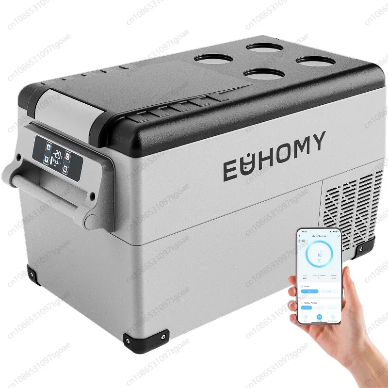 

Car refrigerator refrigeration compressor car home dual-purpose refrigeration freezer partition 12V24V truck small freezer