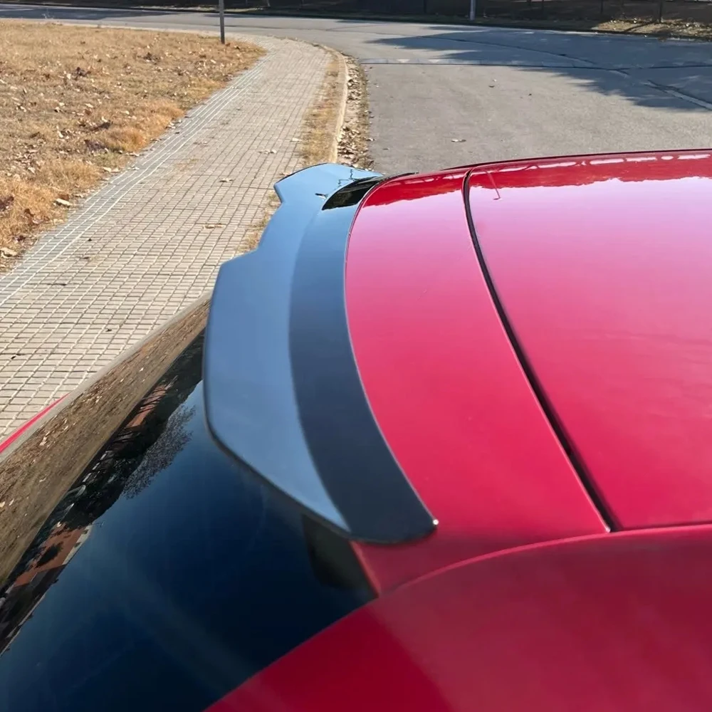 For Audi A6 C7 Avant 2011-2017 A6 Allroad 2012-2018 Car Rear Trunk Boot Roof Lip Lid Spoiler Cap Rear Roof Lip Spoiler Splitter - Image 3