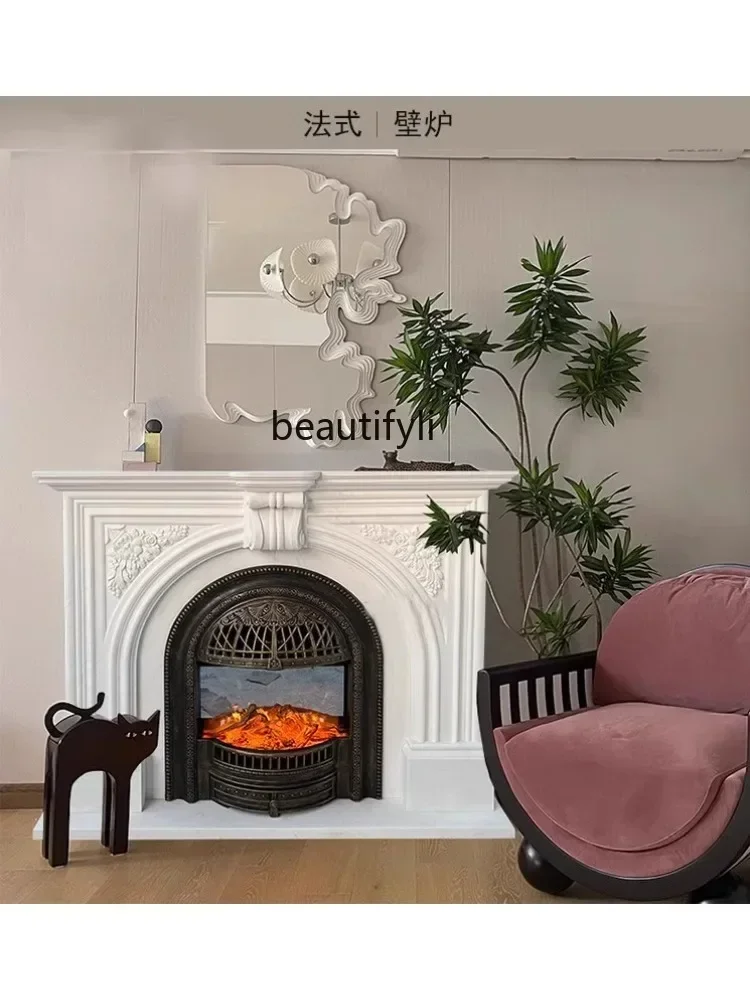 

6239P lt Natural French marble mantel living room decoration ornament French modern stone carving hand carving home decor