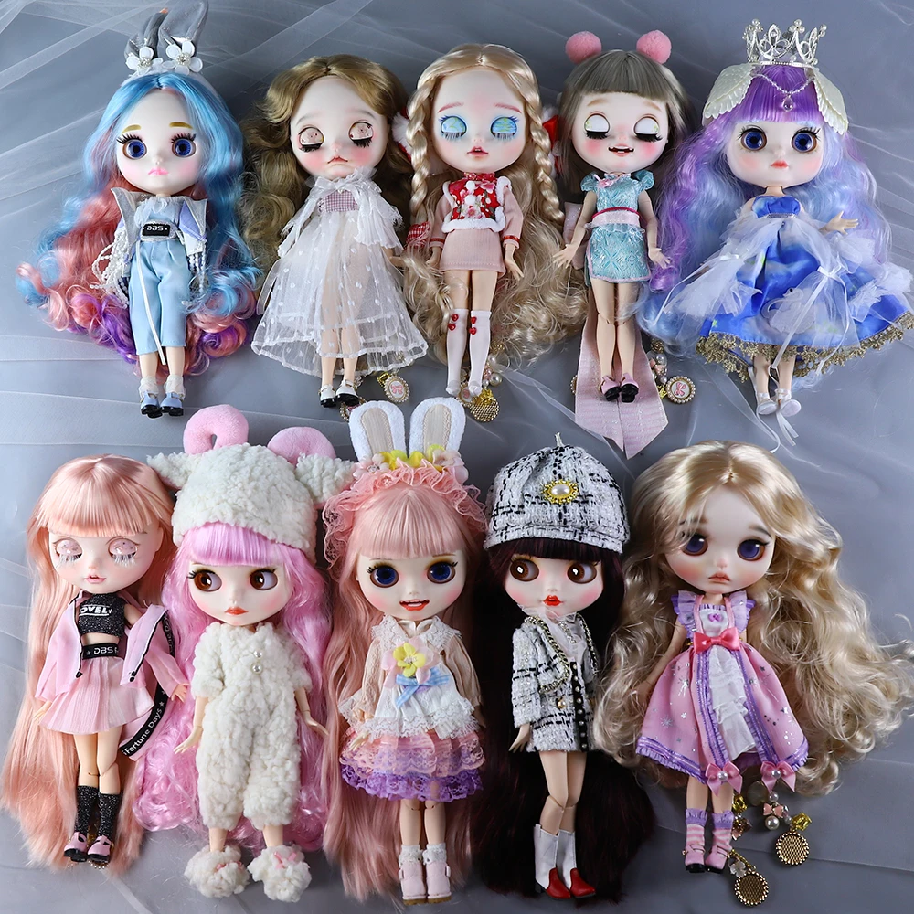 ICY DBS Blyth Doll 1/6 Joint 30cm Matte Face Special Clearance Set Doll BJD Toy Gift