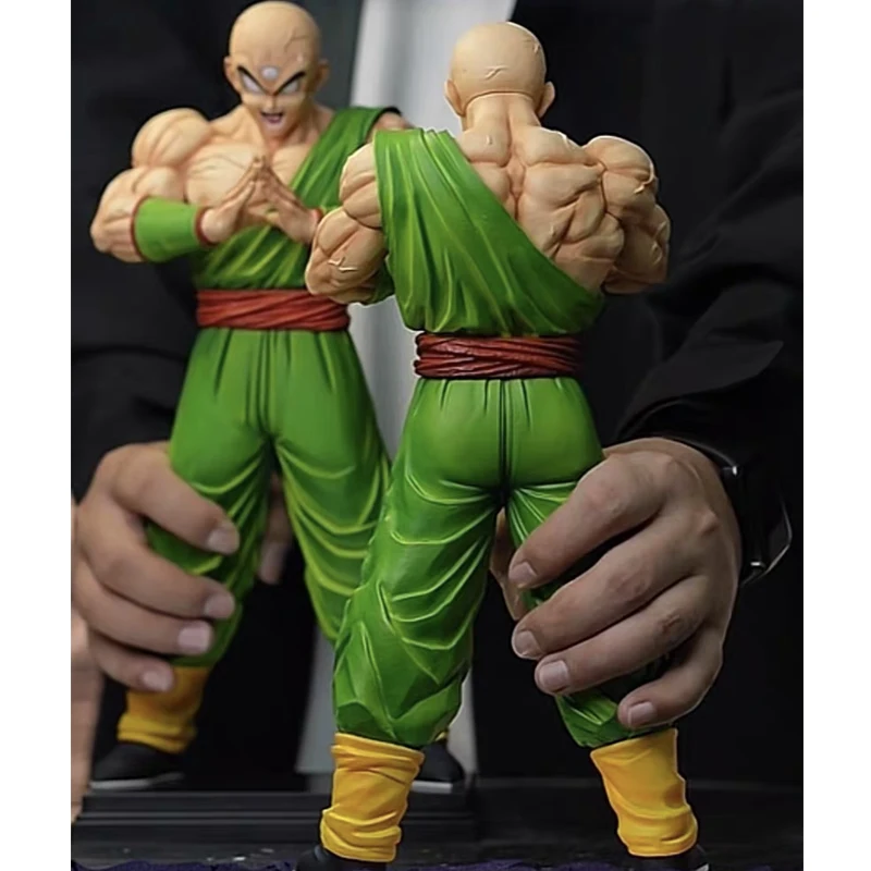 Dragon Ball Z Action Figure Gk Super Saiyan Tien Shinhan Ssj3 Son Goku Pvc Replaceable Head Collection Model Toys Kids Gifts