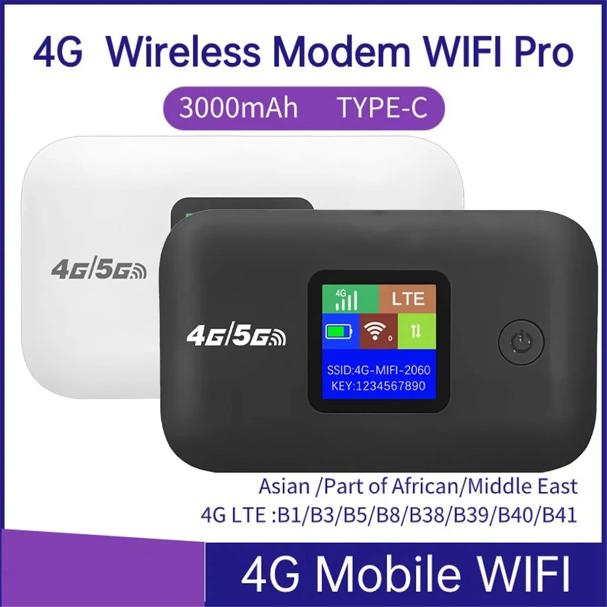 A8 4G Lte Router Wireless Wifi Portable Modem 3000mAh Mini Outdoor Hotspot Pocket Mifi 150mbps with SIM Card Repeater,A