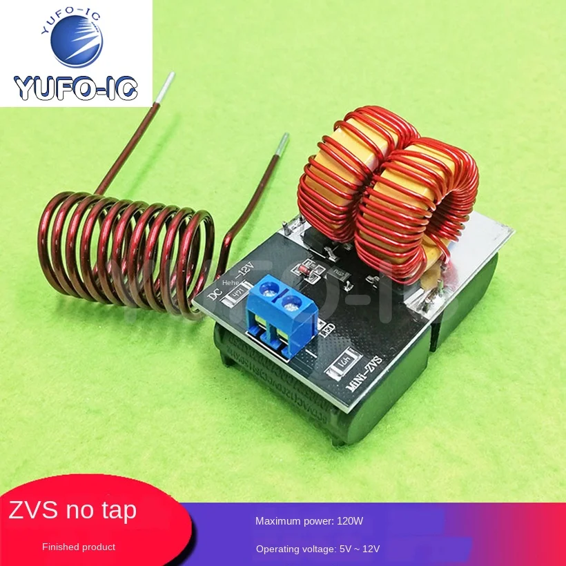 

Free Ship 3pcs Mini ZVS Non-Tap Finished Mini Version Induction Heating Jacob Ladder Drive