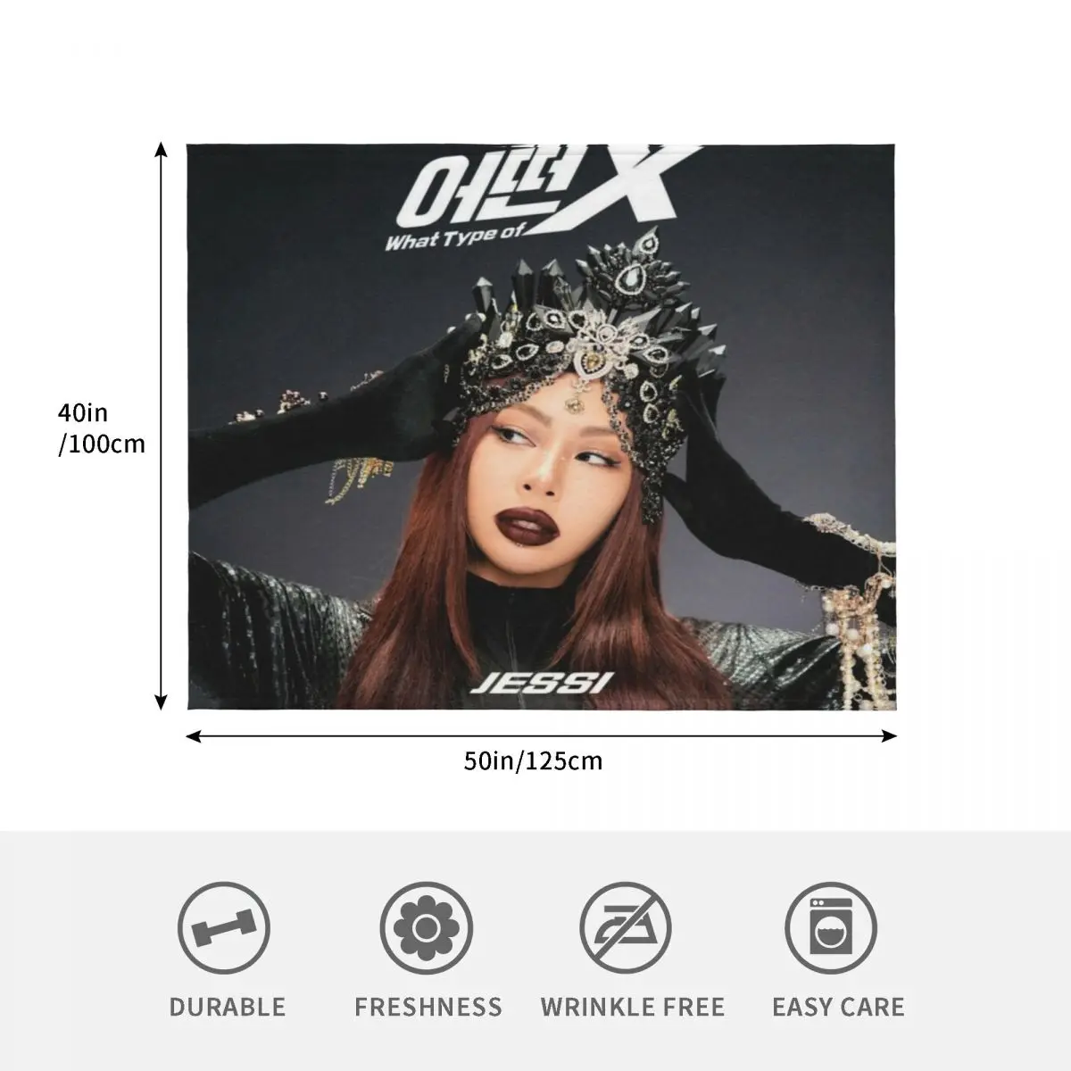 أي نوع من بطانية رمي x jessi بطانيات المانجا للشعر للبطانيات السرير الفاخرة السميكة #4