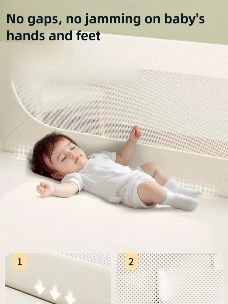 180cm Baby Bed Guardrail Baby Safety Bed Barrier Children's Safety Bed Rail Guard for For Twin Queen King Full Size Beds