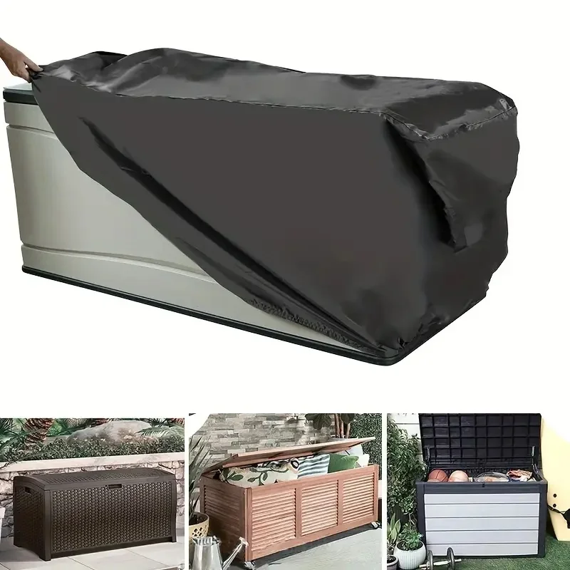 

Outdoor Deck Box Cover, Furniture Storage Cover, Garden Storage Box Cover, The Cover