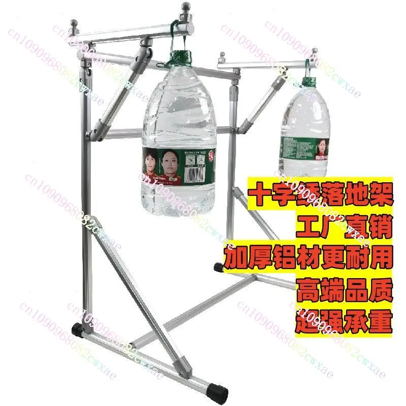 حامل أرضي، إطار غرز متقاطعة، إطار عرض توتر على شكل حرف V قابل للتعديل من سبائك الألومنيوم، إطار عرض توتر قابل للتعديل