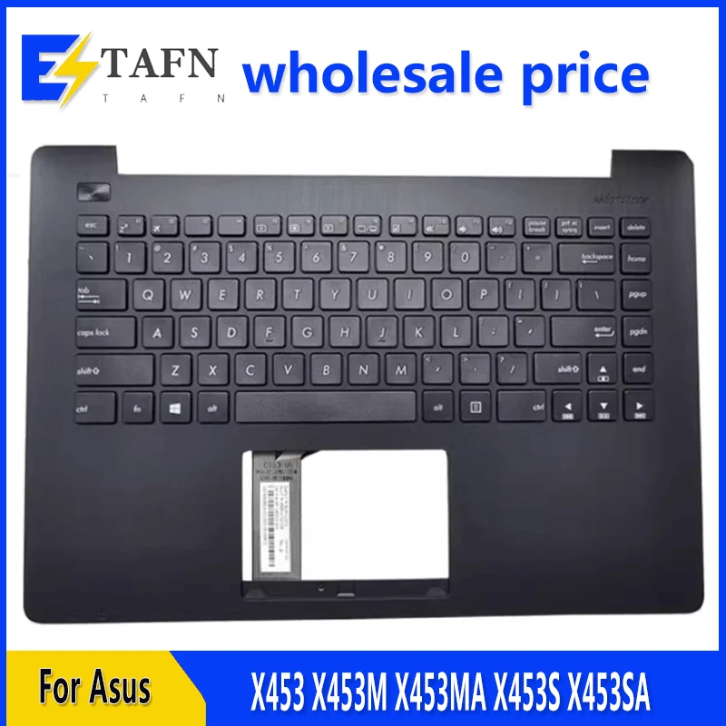 

New Original For Asus X453 X453M X453MA X453S X453SA Laptop Palmrest Case Keyboard US English Version Upper Cover