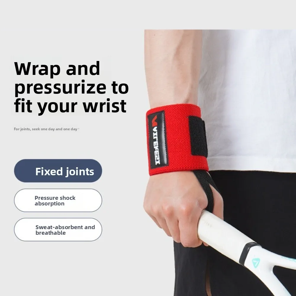 

Cross-border Wrist Band Professional Winding Pressurized Fitness Bracer Sports Bracer Help Belt Men's Weightlifting Deadlift