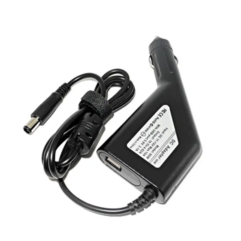 Laptop Fast Charger For Car DC 12-24V Fast Charging Laptop Charger For Car Lighter Socket Road Trip Notebook Charger For Work