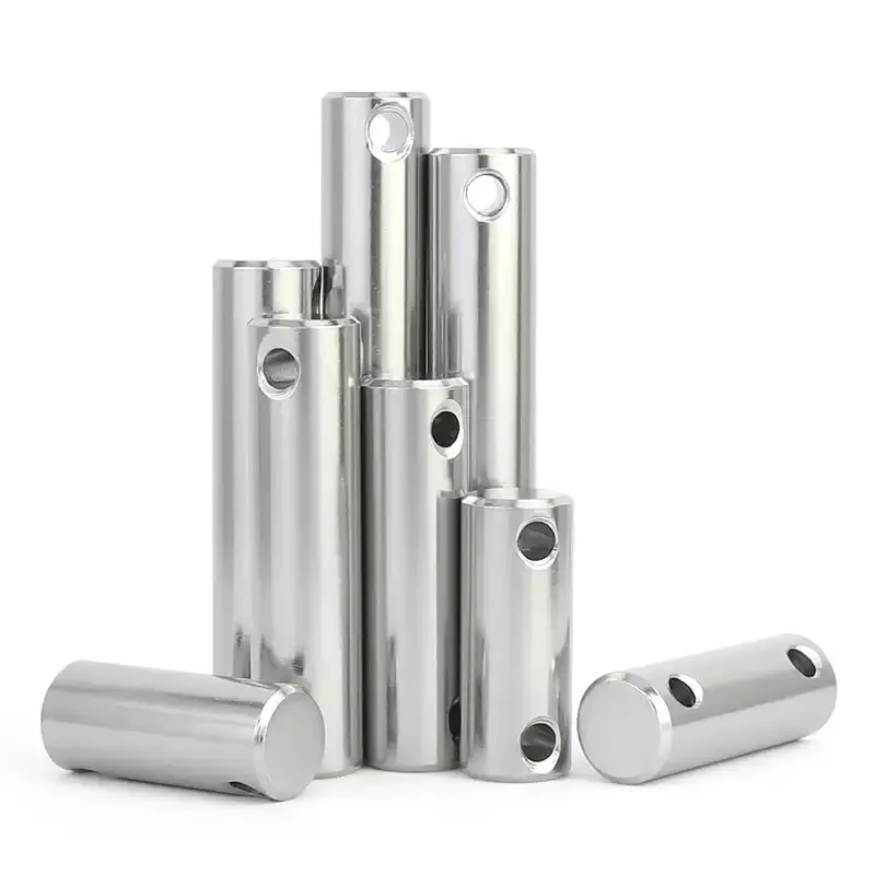 

Double-Ended Cylindrical Pin with Holes 304 Stainless Steel Shaft Locating Positioning Pins M4 M5 M6 M8 M10 M12