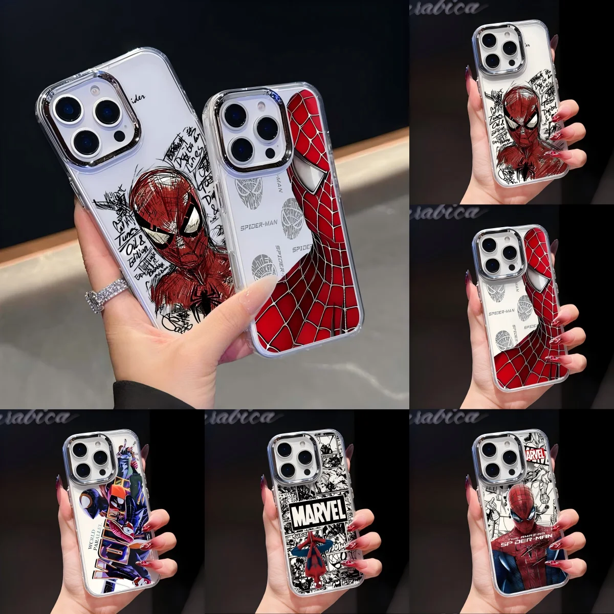 Cool S-Spiders-Men Phone Case for Samsung Galaxy A57 A56 A36 A26 A06 A55 A35 A16 A54 A34 A25 A24 A15 A14 A05S A73 A53 A33 4G 5G