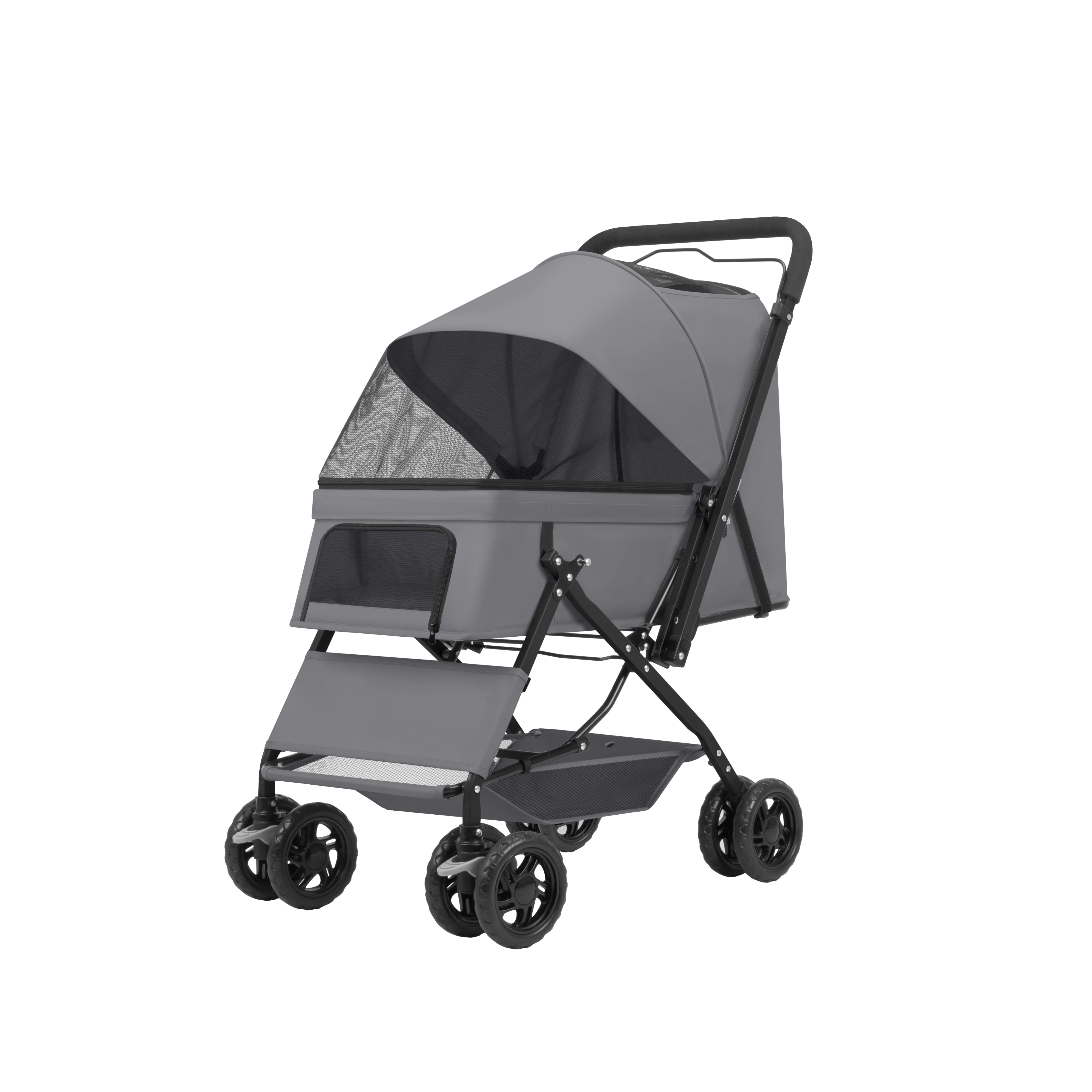 

Cheap Price Pet Stroller Travel System Pet Stroller Outdoor Walking Dog Stroller for Medium Dogs and Cats With 4 Wheels