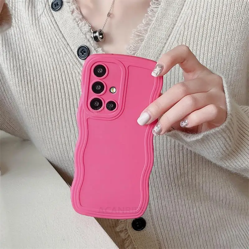 حافظة من السيليكون السائل المموج 51 71 12 لهاتف سامسونج جالاكسي A51 A71 4g A12 5g A50 A21s A30 A20 A04 غطاء حماية ناعم A14 A24 #2