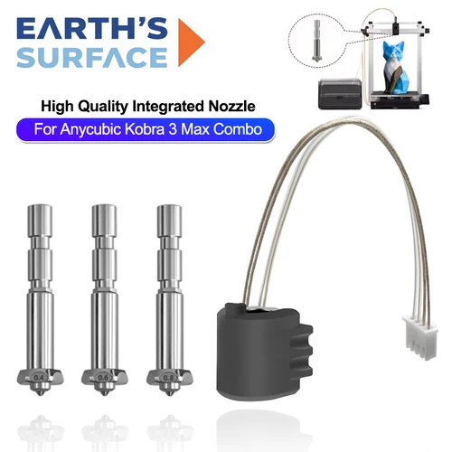 Para Anycubic Kobra3 Max Combo Hotend Boquillas Conjunto De