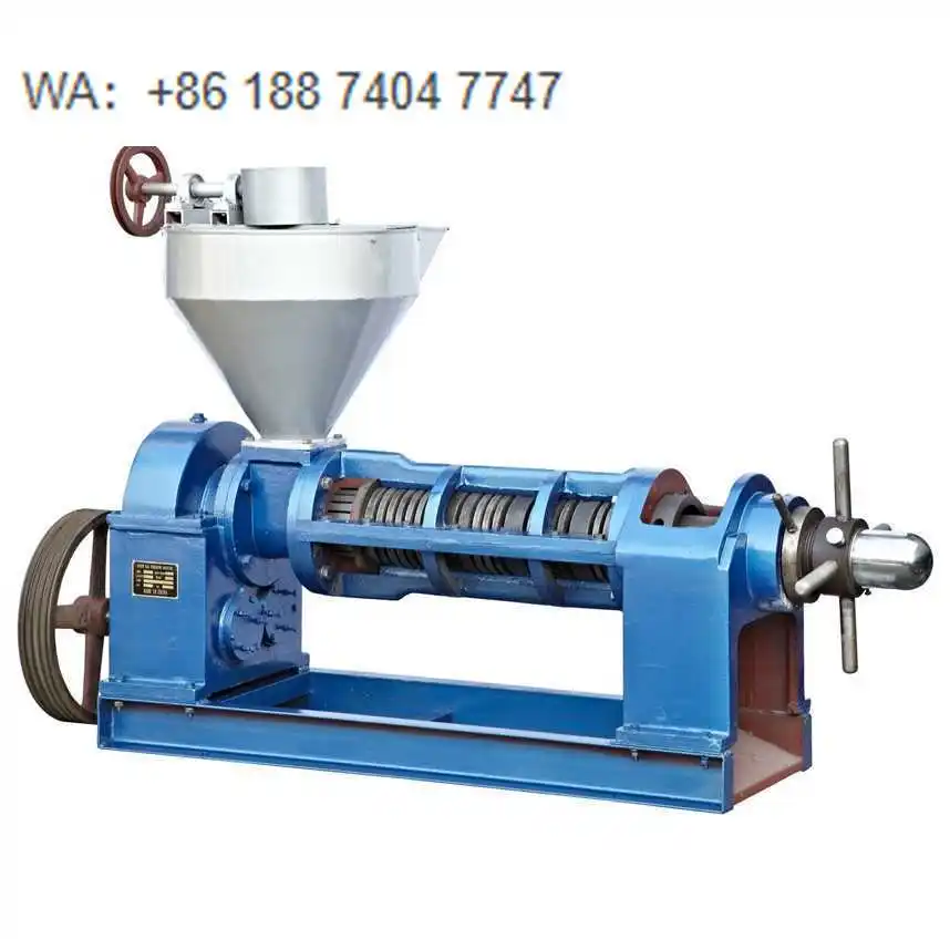 BS-130 Commercial Oil Press-Screw Type for High Oil Yield (Cold & Hot Pressing)
