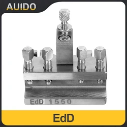 Lathe Quick Change Tool Post Spare Parts EdD1550&EdH1550&EcD1550&EcH1550&AaD1250&AaH1250 Single Tool Holder for WM210V&WM180