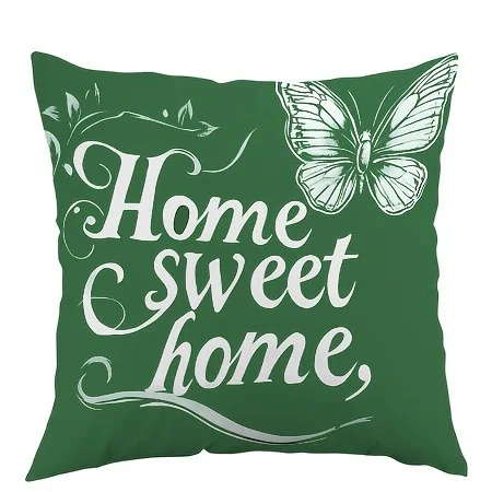 Funda de cojín con estampado Floral y hogar para decoración del hogar, adecuada para sofá, dormitorio, funda de almohada para