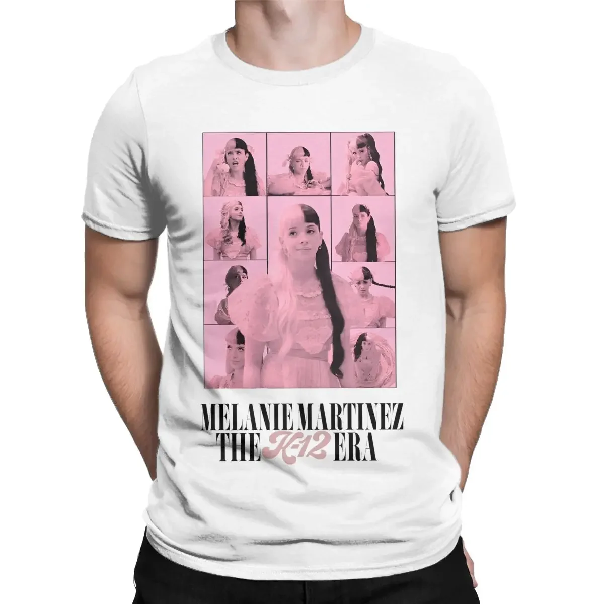 Men's Melanie Singer Martinez T Shirt K-12 Music Album 100% Cotton Clothes Fun Short Sleeve Round Neck Tees Gift T-Shirts