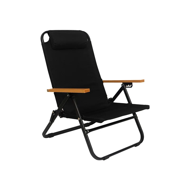 Silla plegable ultraligera para viaje, asiento con respaldo ajustable de alta carga al aire libre para acampar, playa, senderismo, Picnic y pesca,