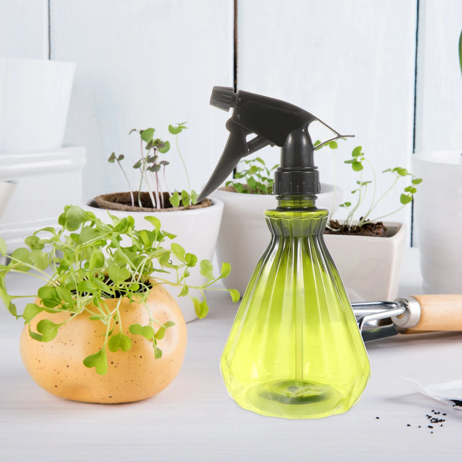 

5Pcs Watering Can Plant Bottle Flower Mister Container Transparent Portable Lightweight Hair Humidification Indoor Irrigation
