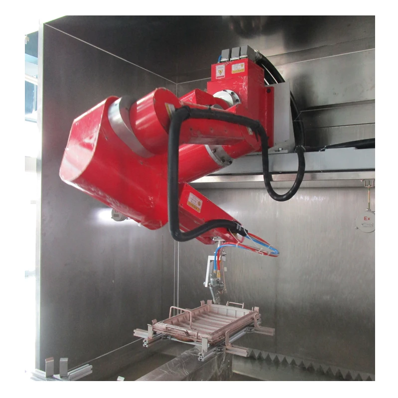 Robotic Spray Application Line: Advanced Robotic Paint Spraying Equipment Featuring Spray Coating Robotic Arm