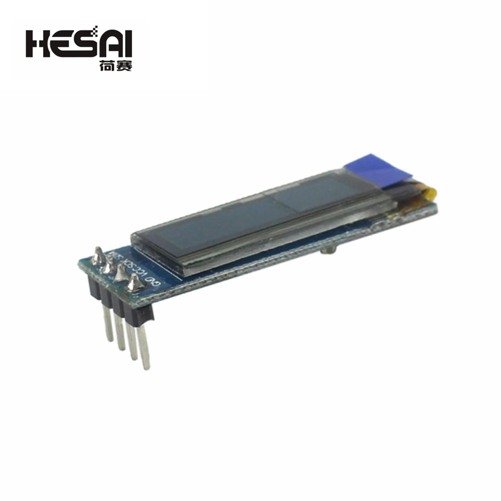 128x32 OLED LCD Display Module 0.91 Inch White And Blue Color IIC Communication for DIY Kit 12832 Pixels
