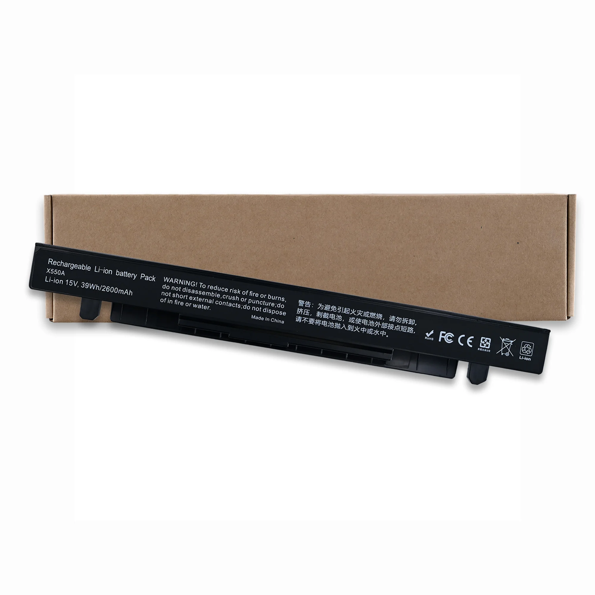 LOLG A41-X550A  Battery for asus A550C X550A X550C X452C R510C R409C P550C P450C K550C K450C F552C F550C K450L R510L X550D
