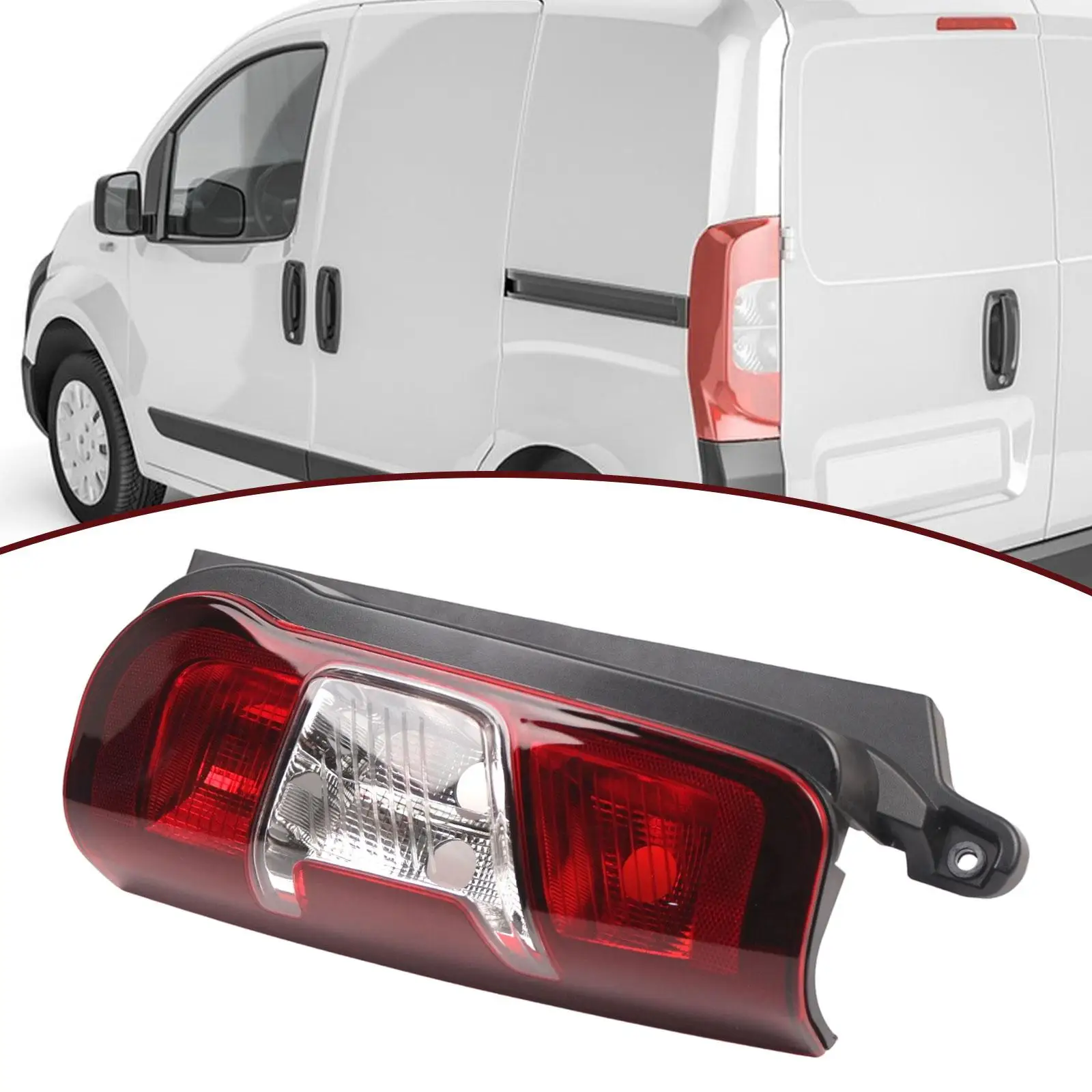 Rear Light Assembly 9820554880 Spare Parts Taillight for Citroen Proace City 2020-2024 Berlingo 2019-2024 Partner 2019-2024