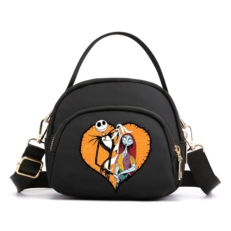 New Disney The Nightmare Before Christmas Crossbody Bags for Women Kawaii Cartoon Printed Bag Y2K Women Handbags Shoulder Bag