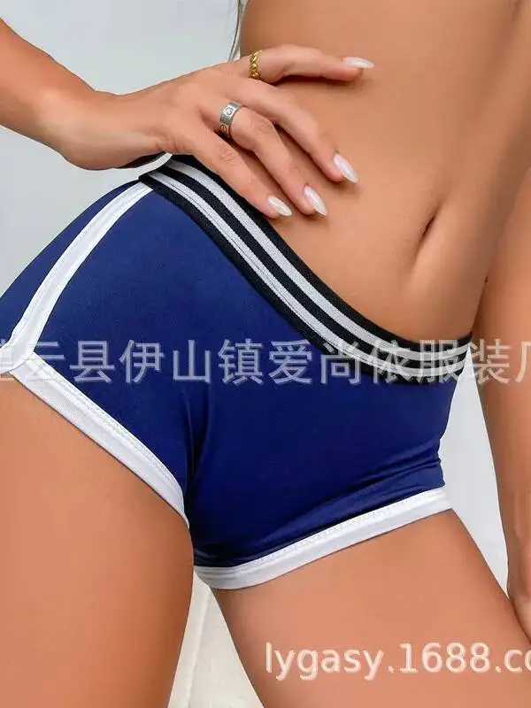 Sexy High Waist Fitness Women's Sports Shorts Women's Underwear Casaul Shorts Charming Stylish Seamless Elastic For Woman 4L3H
